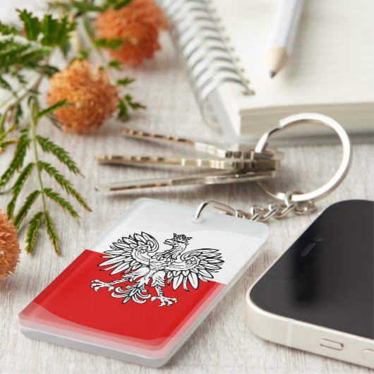 Polnisches Wappen Schlüsselanhänger (Vorderseite rechts)