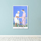 Polo, 1920-29 (Pochoir print) Leinwanddruck (Insitu (Holzboden))