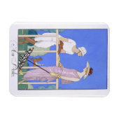 Polo, 1920-29 (Pochoir print) Magnet (Horizontal)