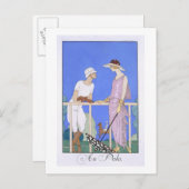 Polo, 1920-29 (Pochoir print) Postkarte (Vorne/Hinten)