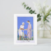 Polo, 1920-29 (Pochoir print) Postkarte (Stehend Vorderseite)