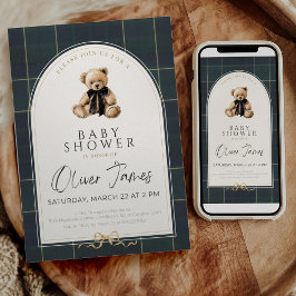 Polo Baby Shower Invitation Preppy Baby Shower Tem Einladung