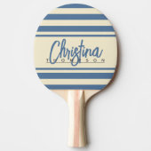 Polo-Banner aus der Mitte des Jahrhunderts Capri B Tischtennis Schläger (Vorderseite)