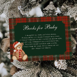 Polo Bear Baby Shower Books For Baby Begleitkarte