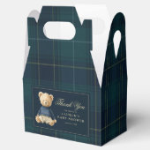 Polo Bear Baby Shower Thank You Geschenkschachtel (Geöffnet)