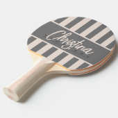 Polo Candy Stripe Sandcastle Pink Name Tischtennis Schläger (Vorderseite)