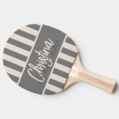 Polo Candy Stripe Sandcastle Pink Name Tischtennis Schläger (Seitenansicht)