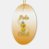 Polo Chick Keramikornament (Links)