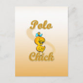 Polo Chick Postkarte (Vorderseite)