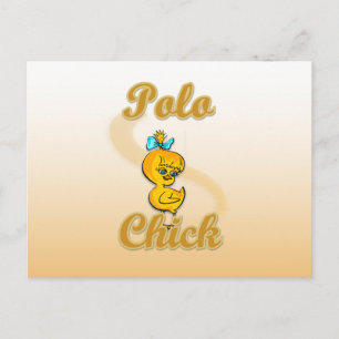 Polo Chick Postkarte