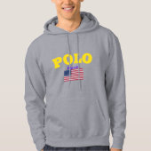 POLO Classic America Club USA Flag Wahres T-Shirt (Vorderseite)