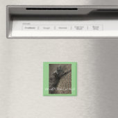 Polo die Katze "What the Cat NIP!" Magnet (In Situ (Geschirrspüler))