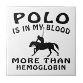 Polo-Entwurf Fliese (Vorderseite)