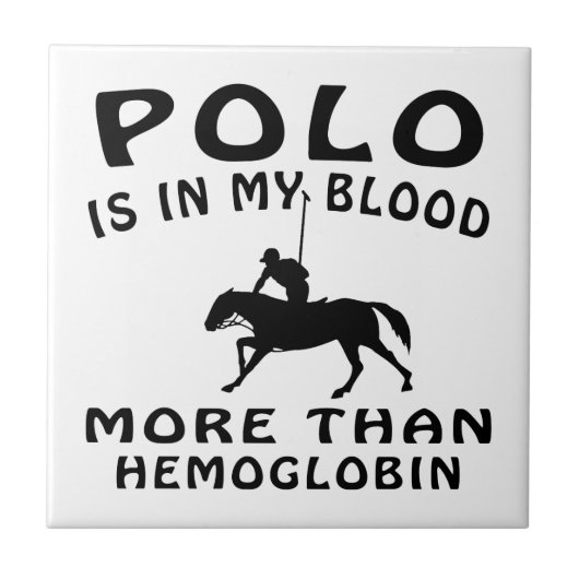 Polo-Entwurf Fliese (Vorderseite)