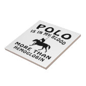 Polo-Entwurf Fliese (Seite)