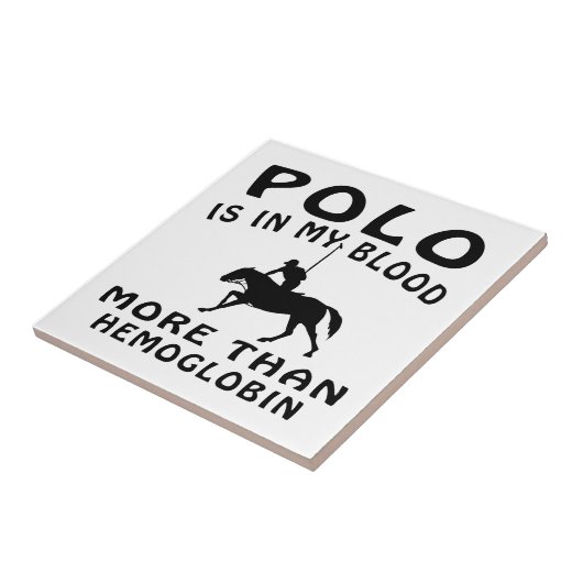 Polo-Entwurf Fliese (Seite)