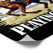 Polo equine poster (Ecke)