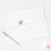 Polo Girl - Polo Quadratischer Aufkleber (Umschlag)