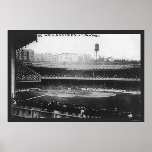 Polo Grounds Series Baseball 1913 Poster (Vorne)