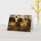 Polo Grußkarte Karte (Gelbe Blume)