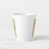 Polo Horse Portrait Milchtasse (Vorderseite)