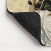 Polo Horse Portrait Mousepad (Ecke)