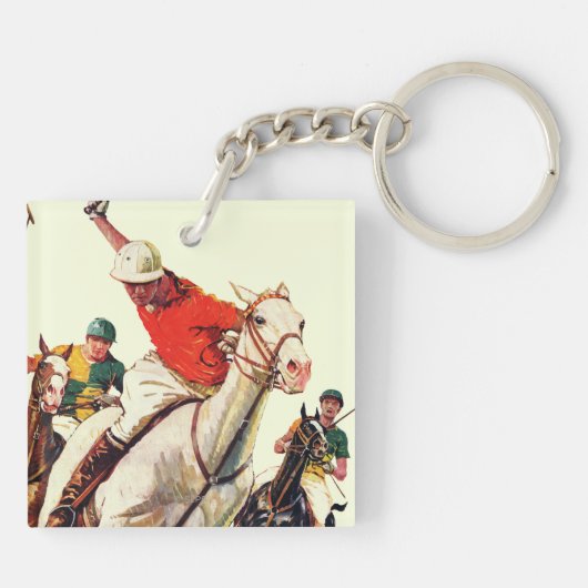 Polo-Match Schlüsselanhänger (Rückseite)