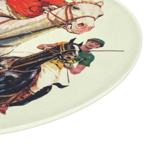 Polo Match Schneidebrett (Ecke)