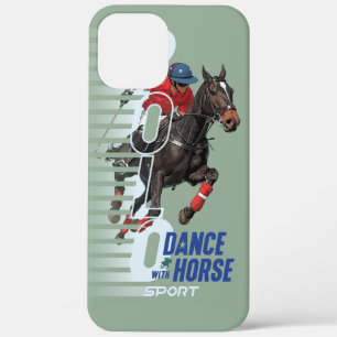 Polo-Meisterschaft Reitsport Tänzer mit Pferd Case-Mate iPhone Hülle