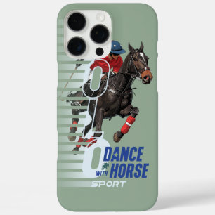 Polo-Meisterschaft Reitsport Tänzer mit Pferd iPhone 16 Pro Max Hülle