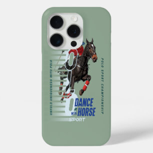 Polo-Meisterschaft Reitsport Tänzer mit Pferd Case-Mate iPhone Hülle