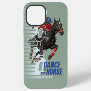 Polo-Meisterschaft Reitsport Tänzer mit Pferd iPhone 12 Pro Max Hülle