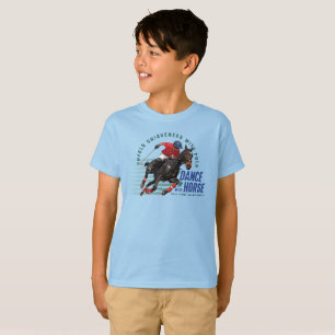 Polo-Meisterschaft Reitsport Tänzer mit Pferd T-Shirt