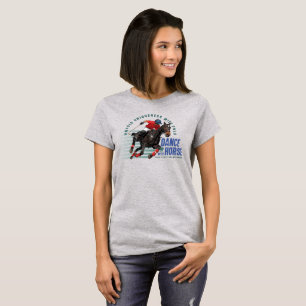 Polo-Meisterschaft Reitsport Tänzer mit Pferd T-Shirt