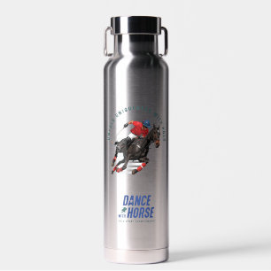 Polo-Meisterschaft Reitsport Tänzer mit Pferd Trinkflasche