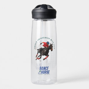 Polo-Meisterschaft Reitsport Tänzer mit Pferd Trinkflasche