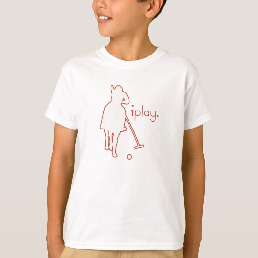 Polo-Pferd T-Shirt (Vorderseite)