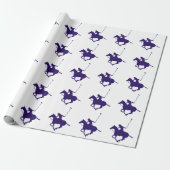 Polo Player Geschenkpapier (Ungerollt)