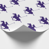 Polo Player Geschenkpapier (Ecke)