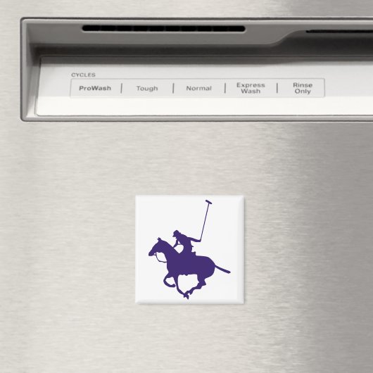 Polo Player Magnet (In Situ (Geschirrspüler))
