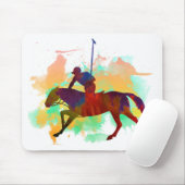 Polo-Player Mousepad (Mit Mouse)