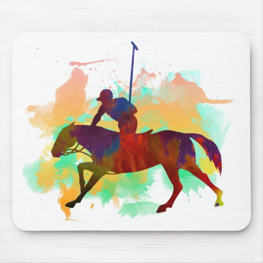 Polo-Player Mousepad (Vorne)