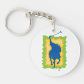 Polo Player Schlüsselanhänger (Vorderseite)