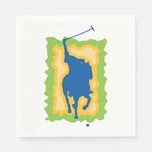 Polo Player Serviette (Vorderseite)