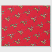 Polo Playing Reiter Geschenkpapier (Flach)