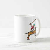 Polo Playing Reiter Kaffeetasse (VorderseiteRechts)