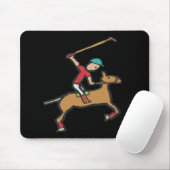 Polo Playing Reiter Mousepad (Mit Mouse)