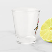 Polo Playing Reiter Schnapsglas (Links)