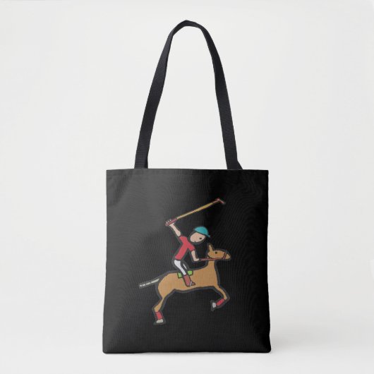 Polo Playing Reiter Tasche (Vorderseite)