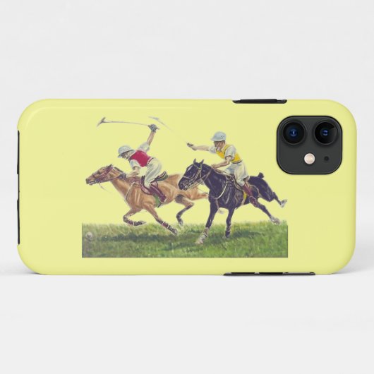 Polo Ponies Case-Mate iPhone Hülle (Rückseite (Horizontal))